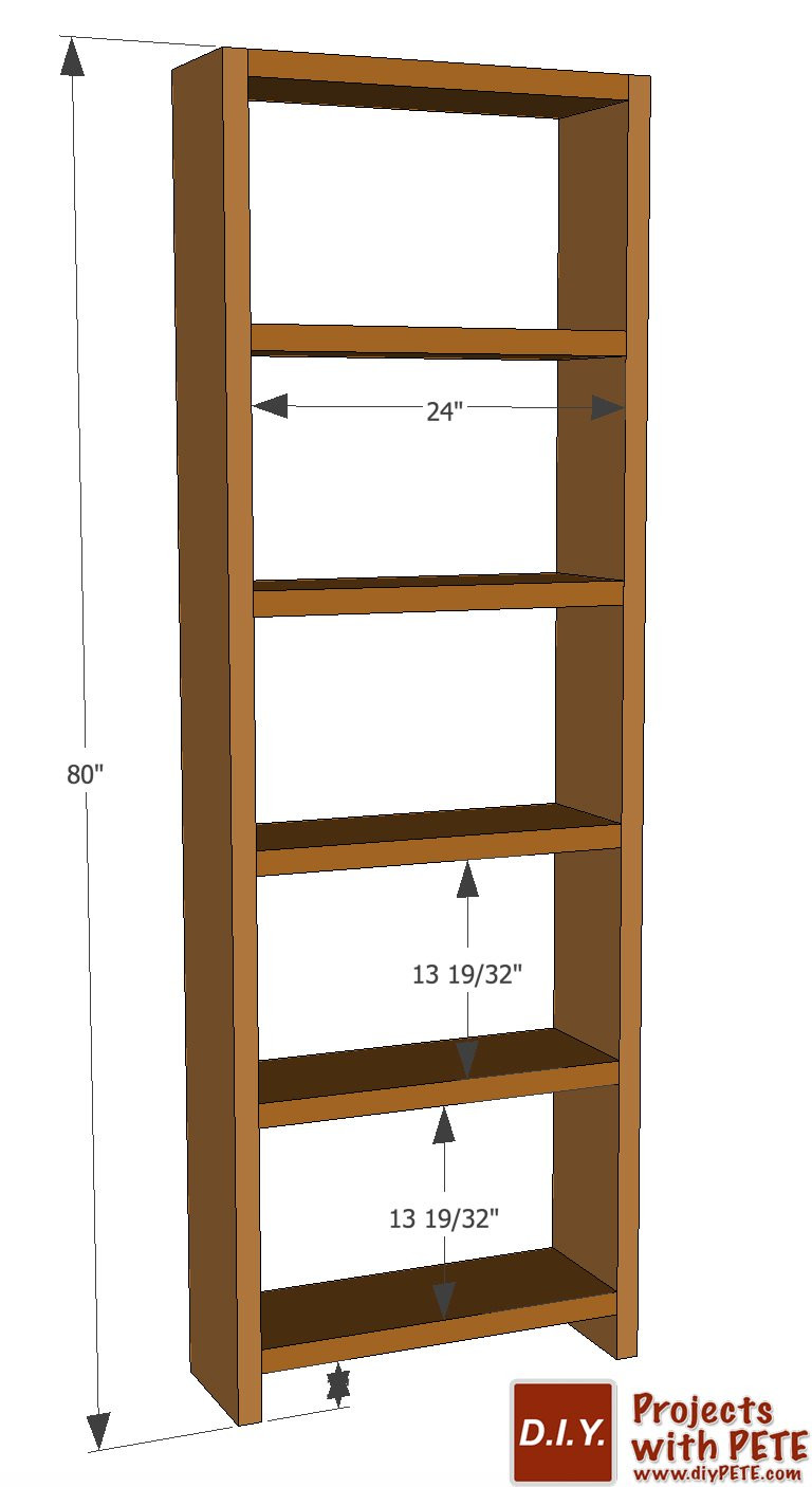 DIY Shelves Plans
 DIY Simple Bookshelf Plans