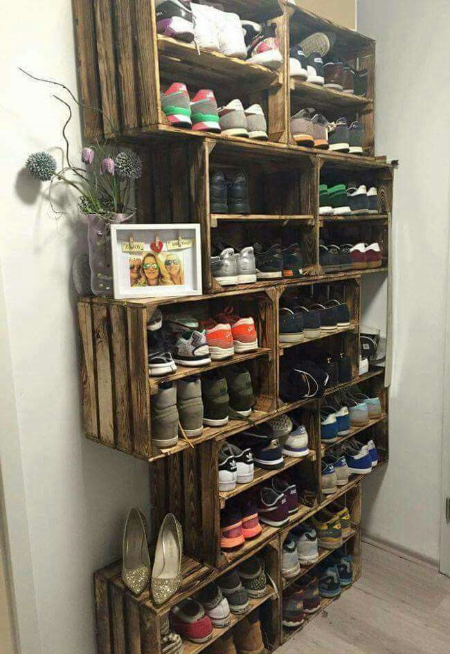 DIY Shoe Organizer
 45 Creative Ideas To Store Your Shoes Shelterness