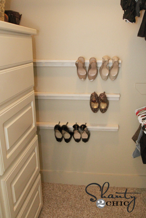 DIY Shoe Organizer
 Closet Organization Shoe Organizers DIY Shanty 2 Chic