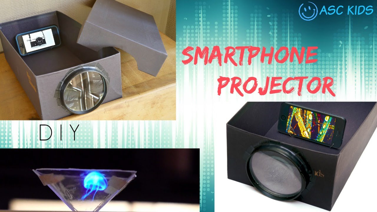DIY Shoebox Projector
 Build A Smartphone Projector With A Shoebox