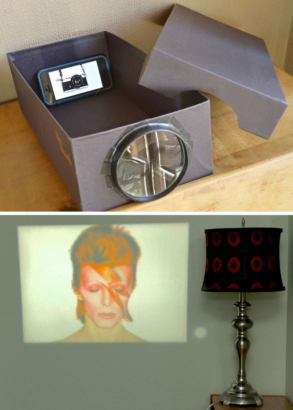 DIY Shoebox Projector
 DIY Ideas With Recycled Shoe Box Hative