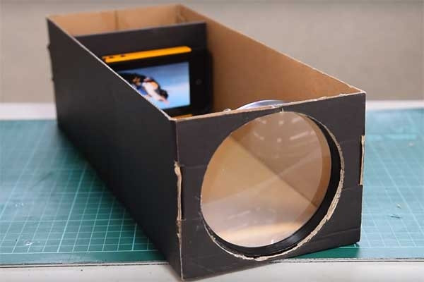 DIY Shoebox Projector
 Inspiring Ways to Reuse Shoebox 15 Things to Make