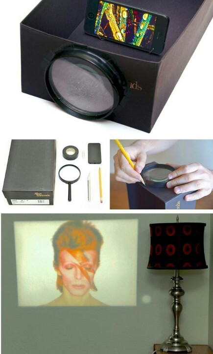 DIY Shoebox Projector
 Iphone shoebox projector DIY Get Crafty