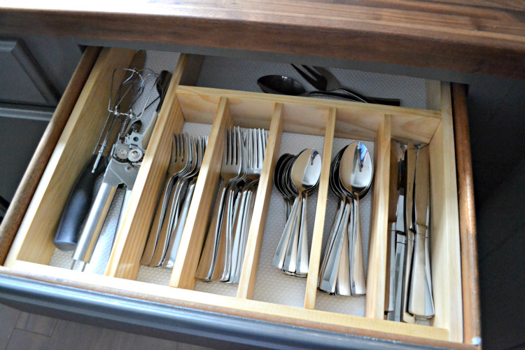 DIY Silverware Organizer
 $10 to Organized DIY Silverware Drawer Organizer The