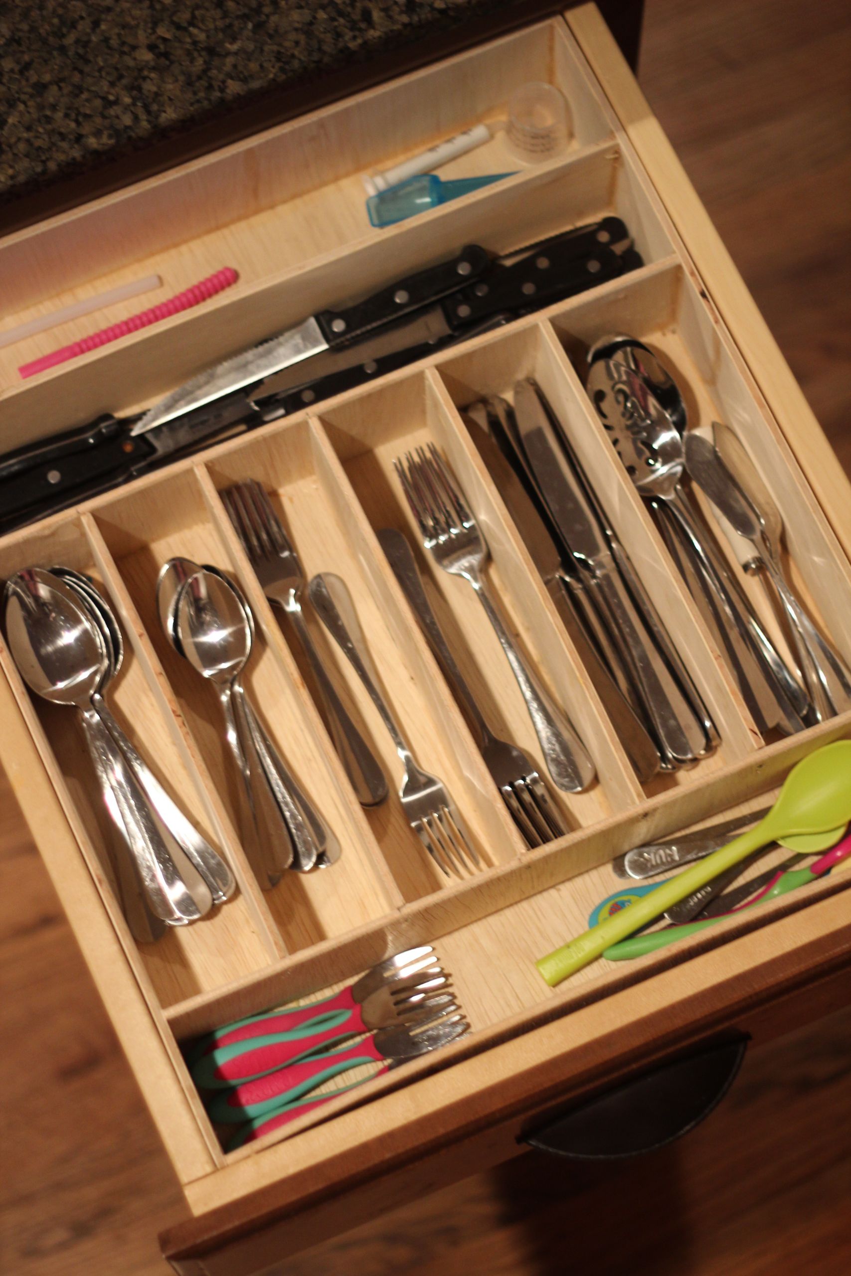 DIY Silverware Organizer
 DIY drawer organizers Life in the Green House