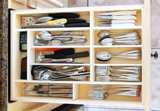 DIY Silverware Organizer
 DIY Silverware Drawer Organizer Kitchen Drawer