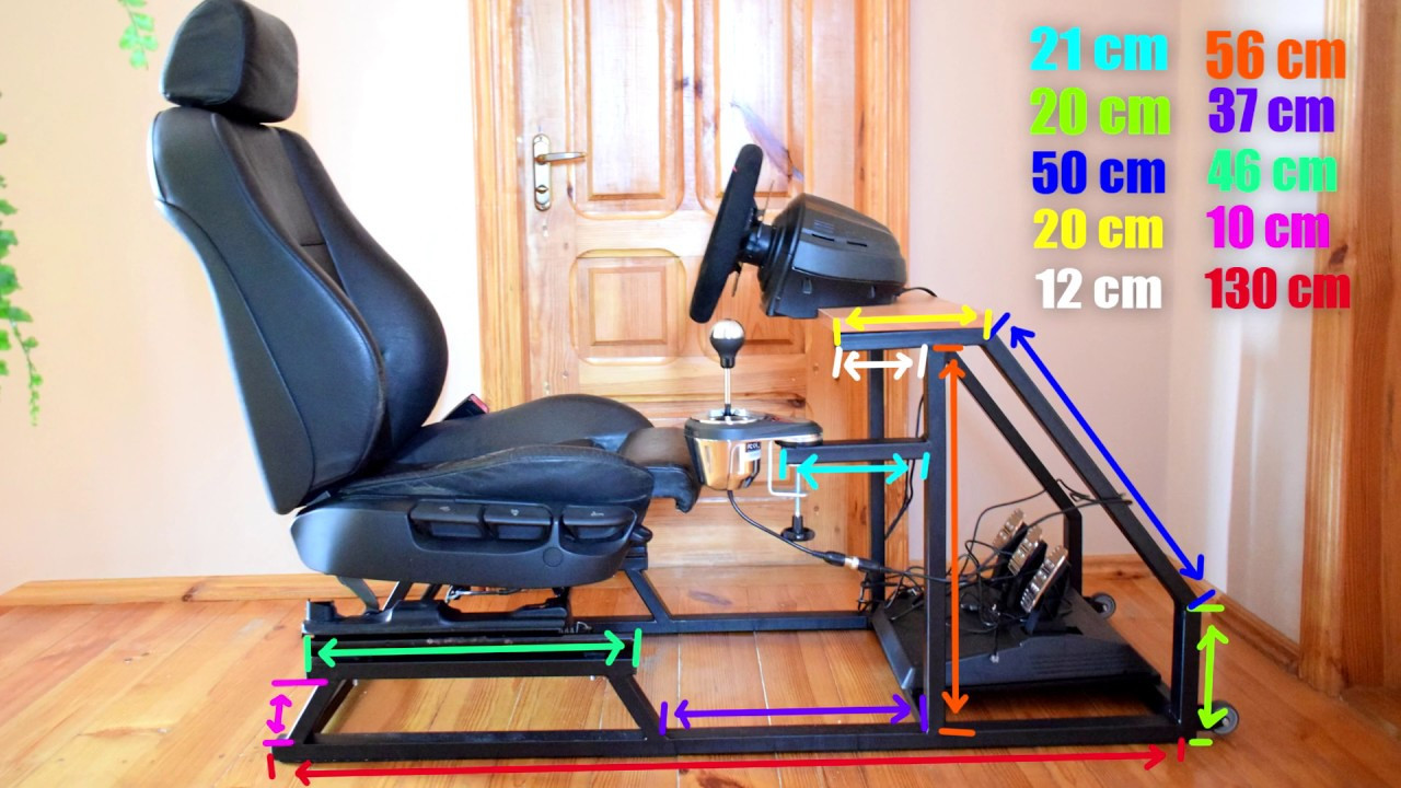 DIY Sim Racing Cockpit Plans
 Homemade Cockpit Build Simracing BMW E39