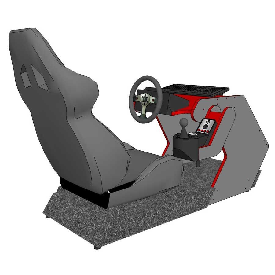 DIY Sim Racing Cockpit Plans
 RS1 DIY Cockpit Plans and Templates Made for Logitech