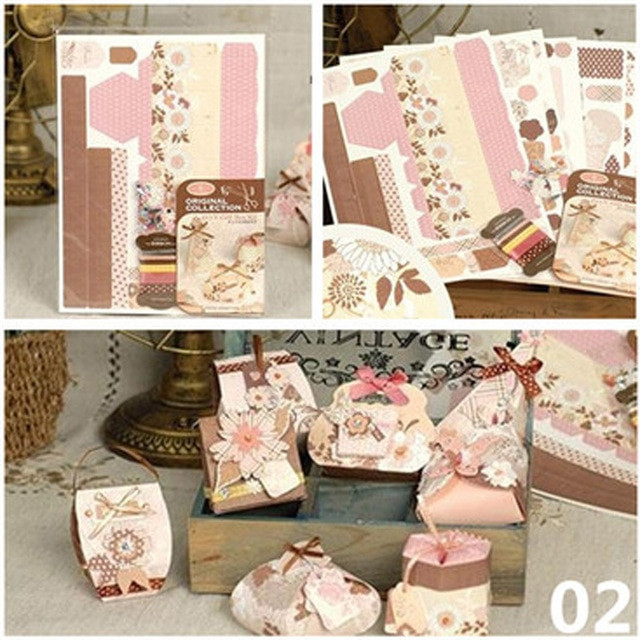 DIY Small Gift Box
 Aliexpress Buy Vintage DIY Small Gift Box Making Kit