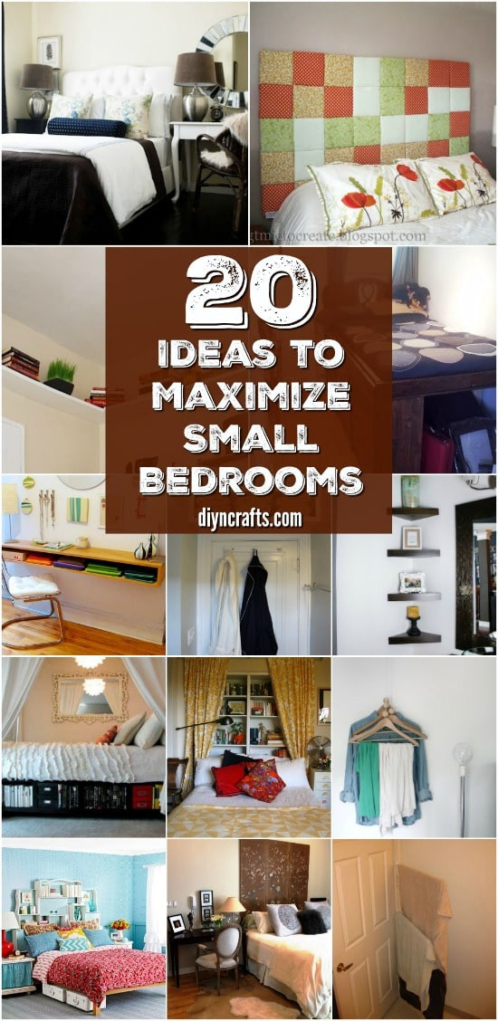 DIY Small Room Organization
 20 Space Saving Ideas and Organizing Projects to Maximize