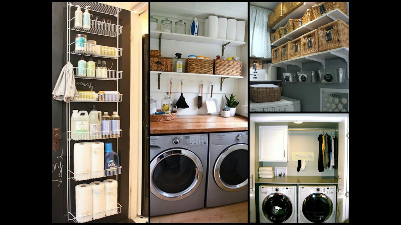 DIY Small Room Organization
 Small Laundry Room Organization Tips DIY Home
