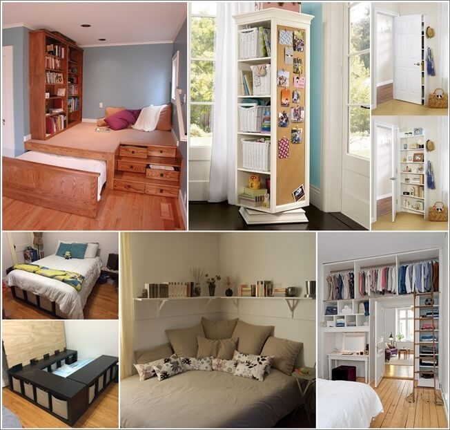 DIY Small Room Organization
 Storage Ideas for a Small Bedroom FancyDiyArt