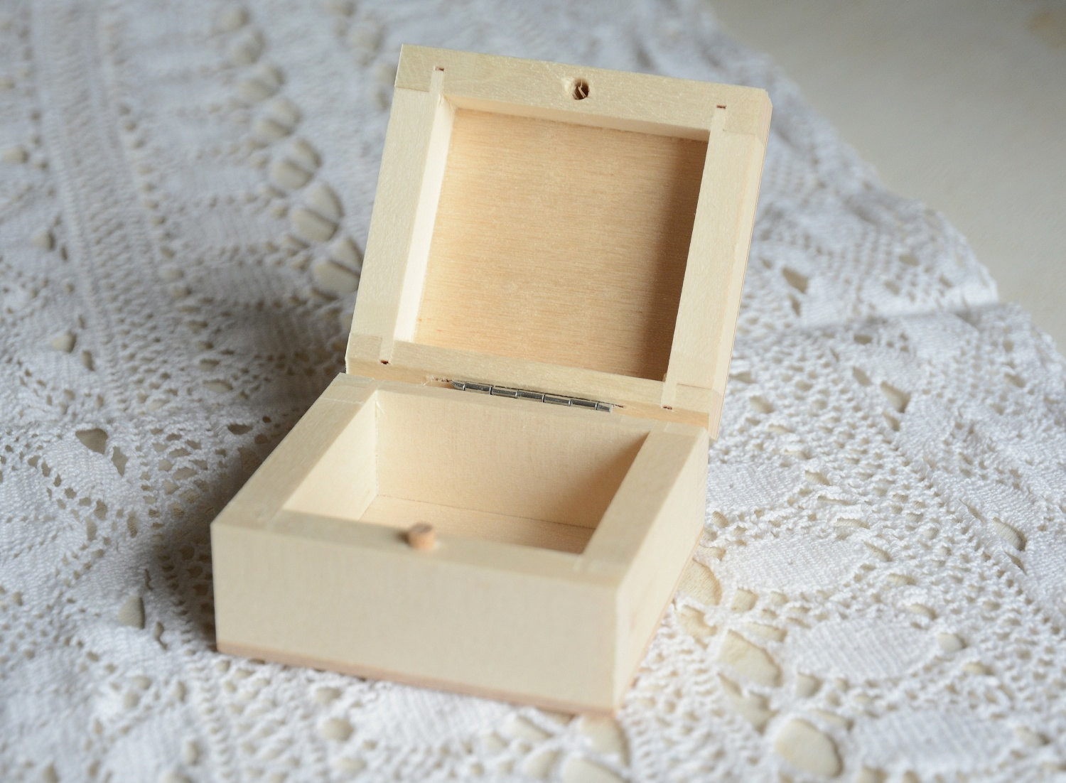 DIY Small Wood Box
 Small wooden box natural unfinished wood box plain