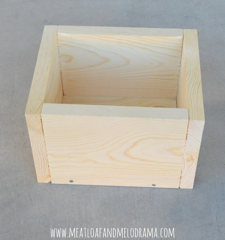 DIY Small Wooden Boxes
 DIY Wood Fleur de Lis Planter Box Meatloaf and Melodrama