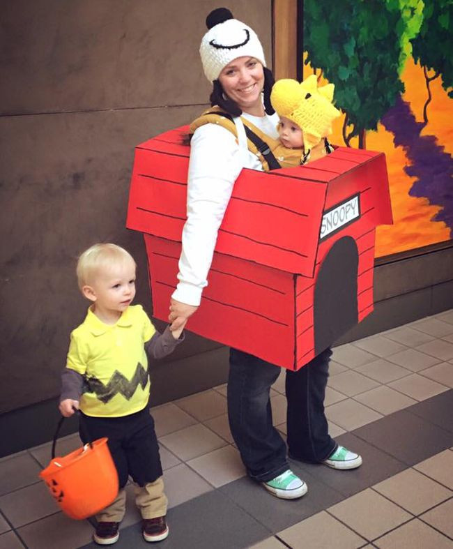 DIY Snoopy Costumes
 Babywearing Halloween Costume Roundup 2017