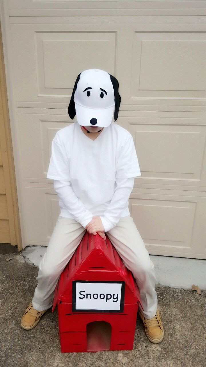 DIY Snoopy Costumes
 Snoopy dog costume Costumes in 2019