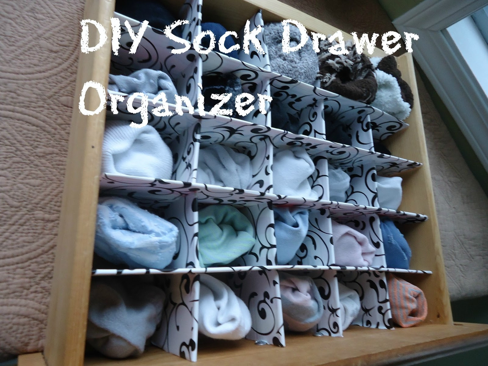DIY Socks Organizer
 A few things that caught my eye
