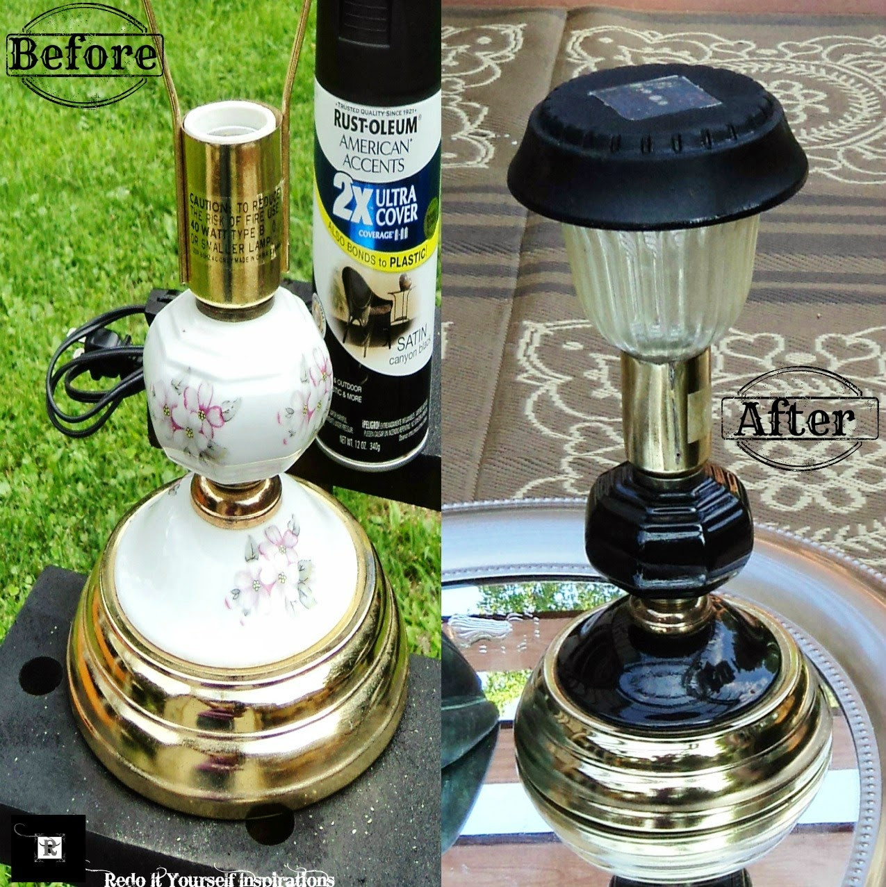 DIY Solar Lights Outdoor
 DIY Outdoor Solar Lighting from Recycled Lamps