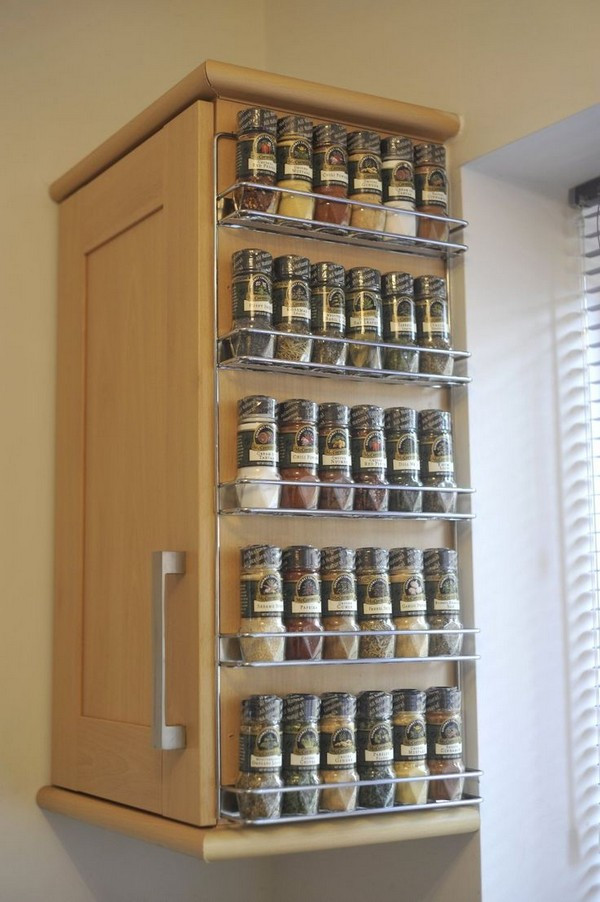 DIY Spice Rack Ideas
 Coolest Spice Rack Ideas For Your Kitchen Decoration The