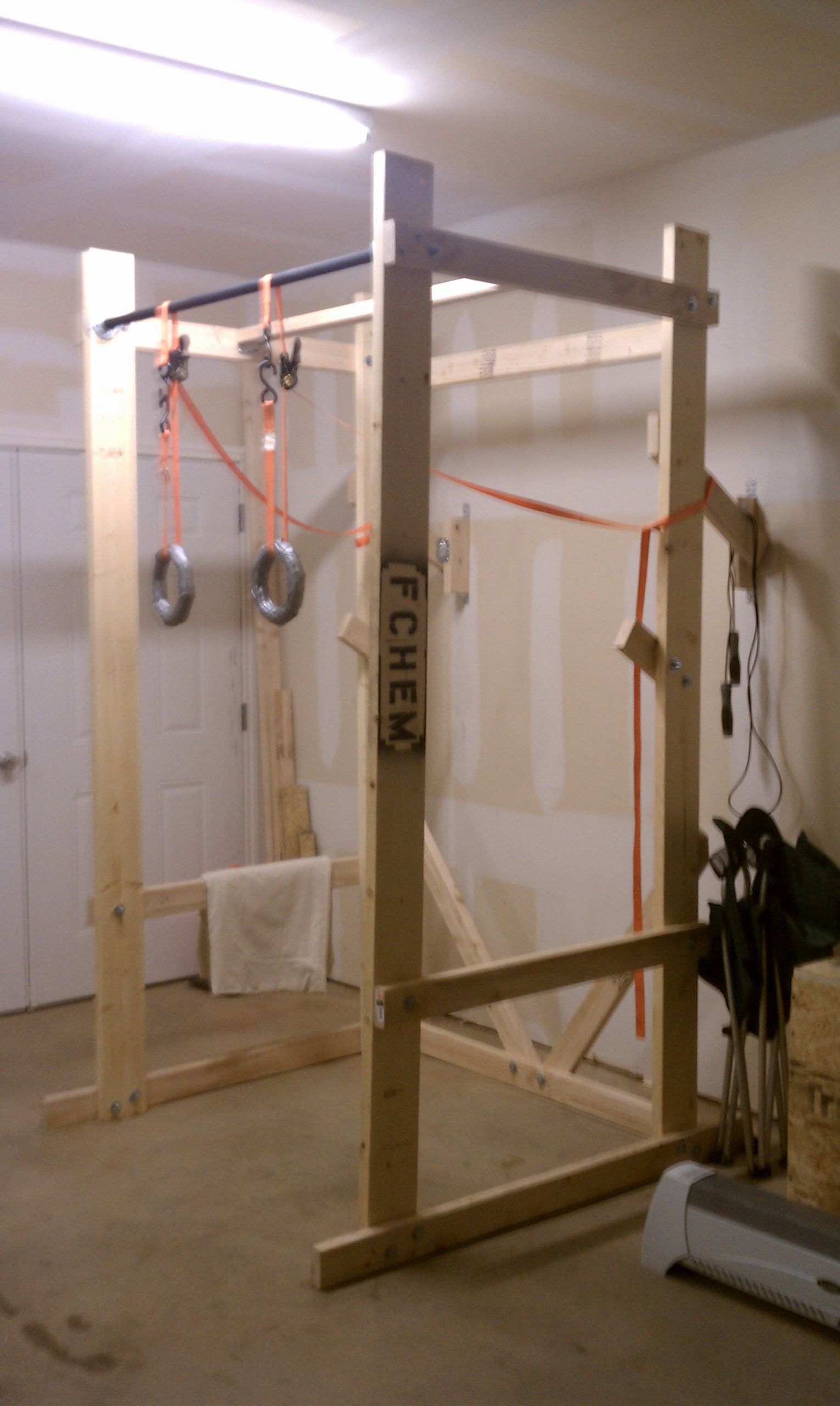 DIY Squat Rack
 build your own crossfit power rack