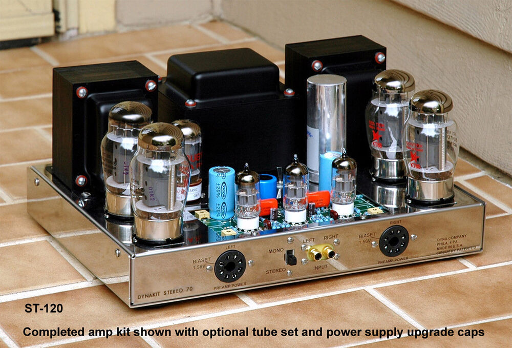 DIY Stereo Tube Amp Kit
 Dynaco VTA ST 120 60 WPC stereo TUBE amplifier KIT