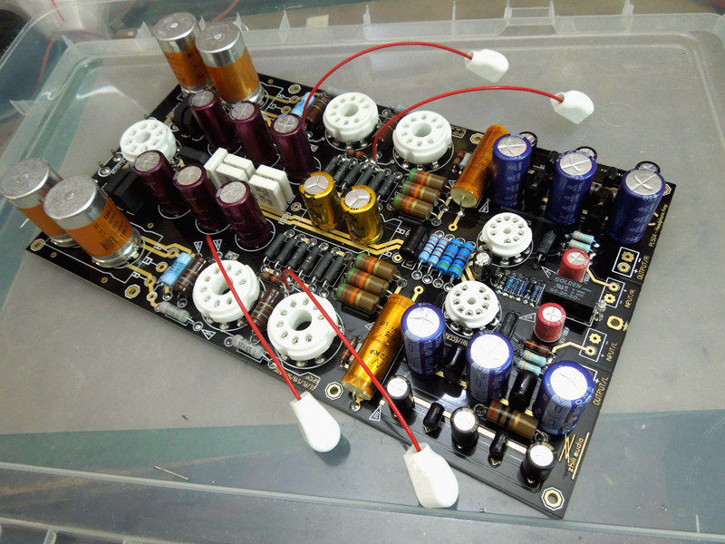 DIY Stereo Tube Amp Kit
 HiFi Audiophile Hi End Stereo 12AU7 Vacuum Tube Amplifier