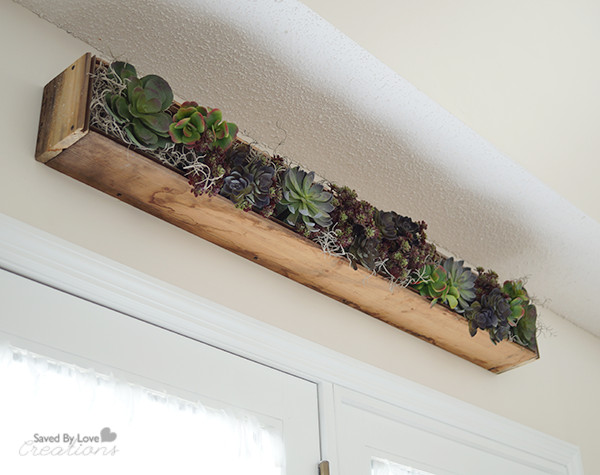 DIY Succulent Planter Box
 DIY Horizontal Succulent Planter Box Display