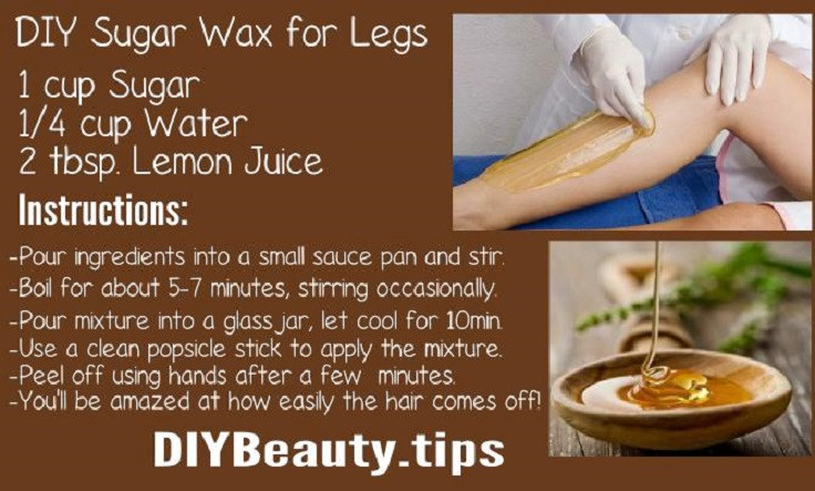 DIY Sugar Hair Removal
 9 Unwanted Hair Removal DIYs for Smooth and Beautiful Skin