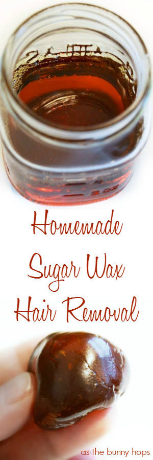 DIY Sugar Hair Removal
 Homemade Sugar Wax Recipe As The Bunny Hops