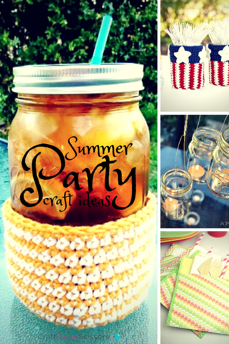 DIY Summer Party Decorations
 Summer Party Ideas 20 Simple DIY Party Decorations More