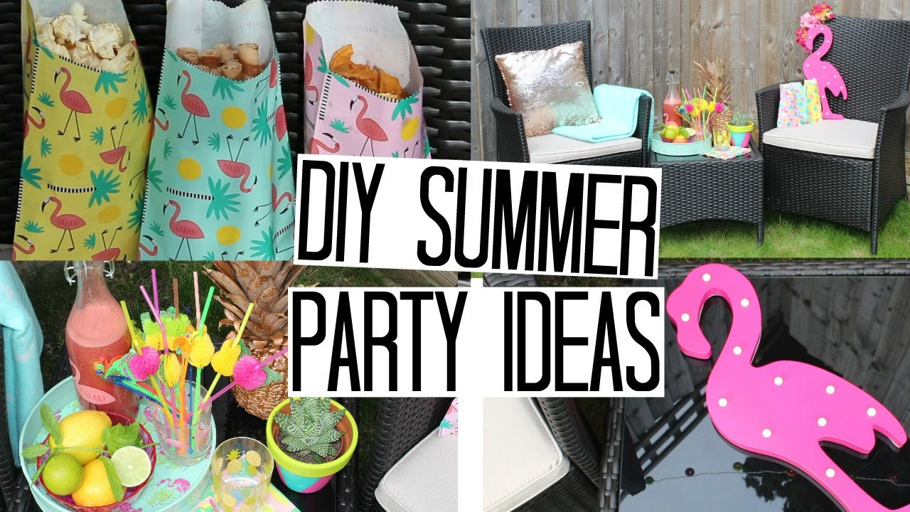 DIY Summer Party Decorations
 DIY Summer Party Ideas Easy & Affordable