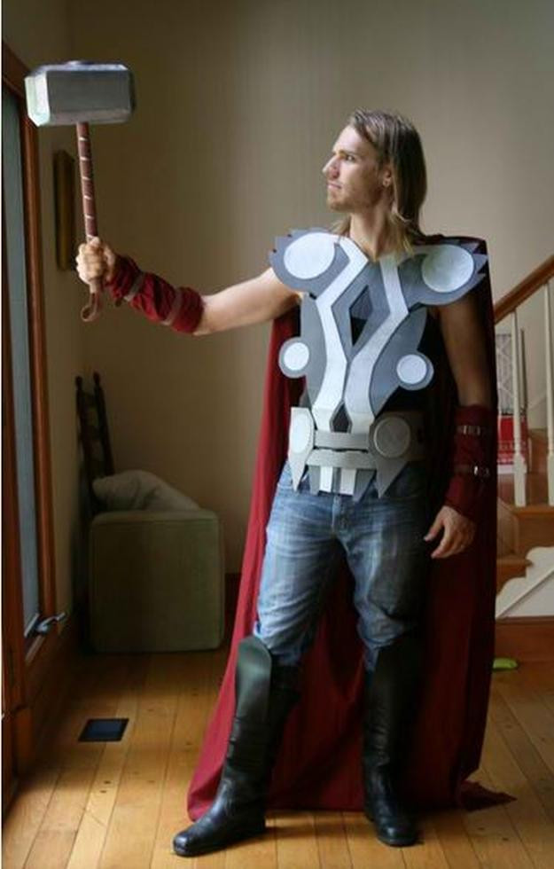 DIY Superhero Cape For Adults
 20 DIY Superhero Costume Ideas Be e a Homemade