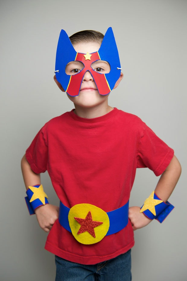 DIY Superhero Costumes For Kids
 Clean Crafts for Kids