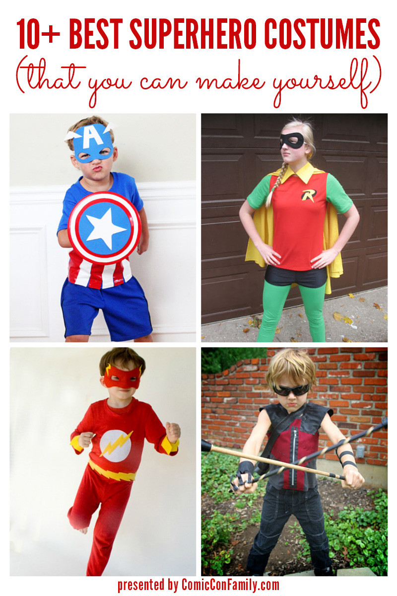DIY Superhero Costumes For Kids
 10 Best Superhero Costumes that you can make yourself
