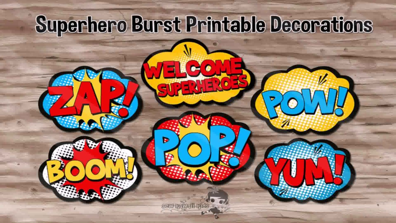 DIY Superhero Decorations
 Diy Superhero Decorations Gif Maker DaddyGif see