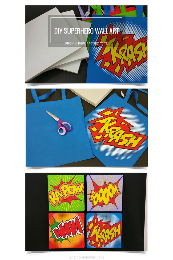 DIY Superhero Decorations
 DIY Superhero Wall Decor