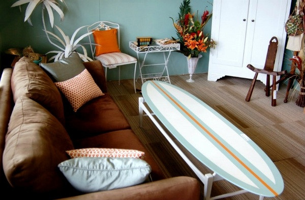 DIY Surfboard Decoration
 Surfboard decor ideas – creative and original DIY home