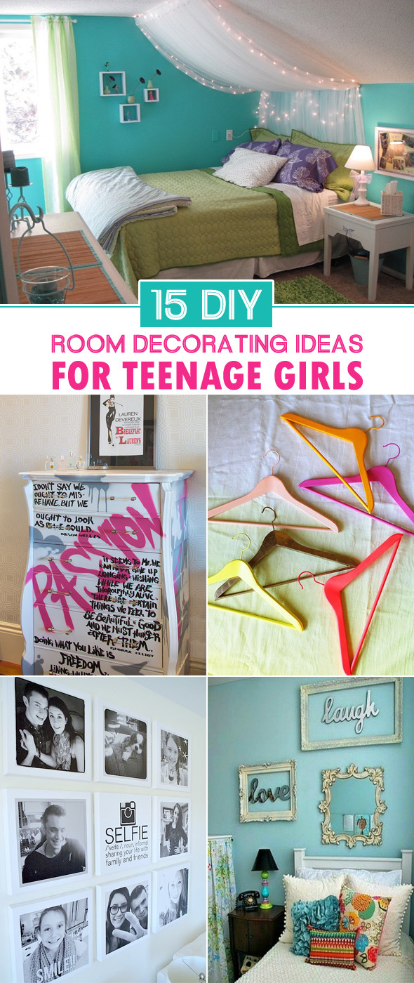 DIY Teenage Girl Room Decor
 15 DIY Room Decorating Ideas For Teenage Girls