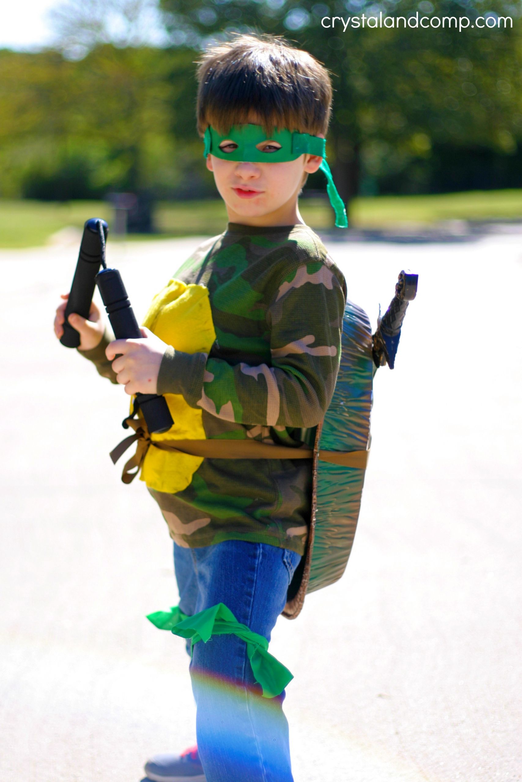 DIY Teenage Mutant Ninja Turtle Costumes
 DIY Ninja Turtle Costume