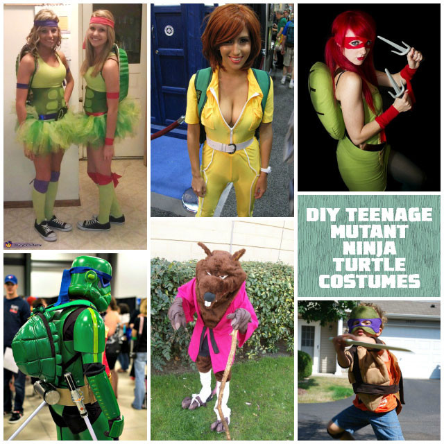 DIY Teenage Mutant Ninja Turtle Costumes
 59 Homemade DIY Teenage Mutant Ninja Turtle Costumes
