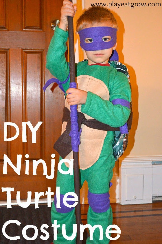 DIY Teenage Mutant Ninja Turtle Costumes
 DIY Teenage Mutant Ninja Turtle Costume Play Eat Grow