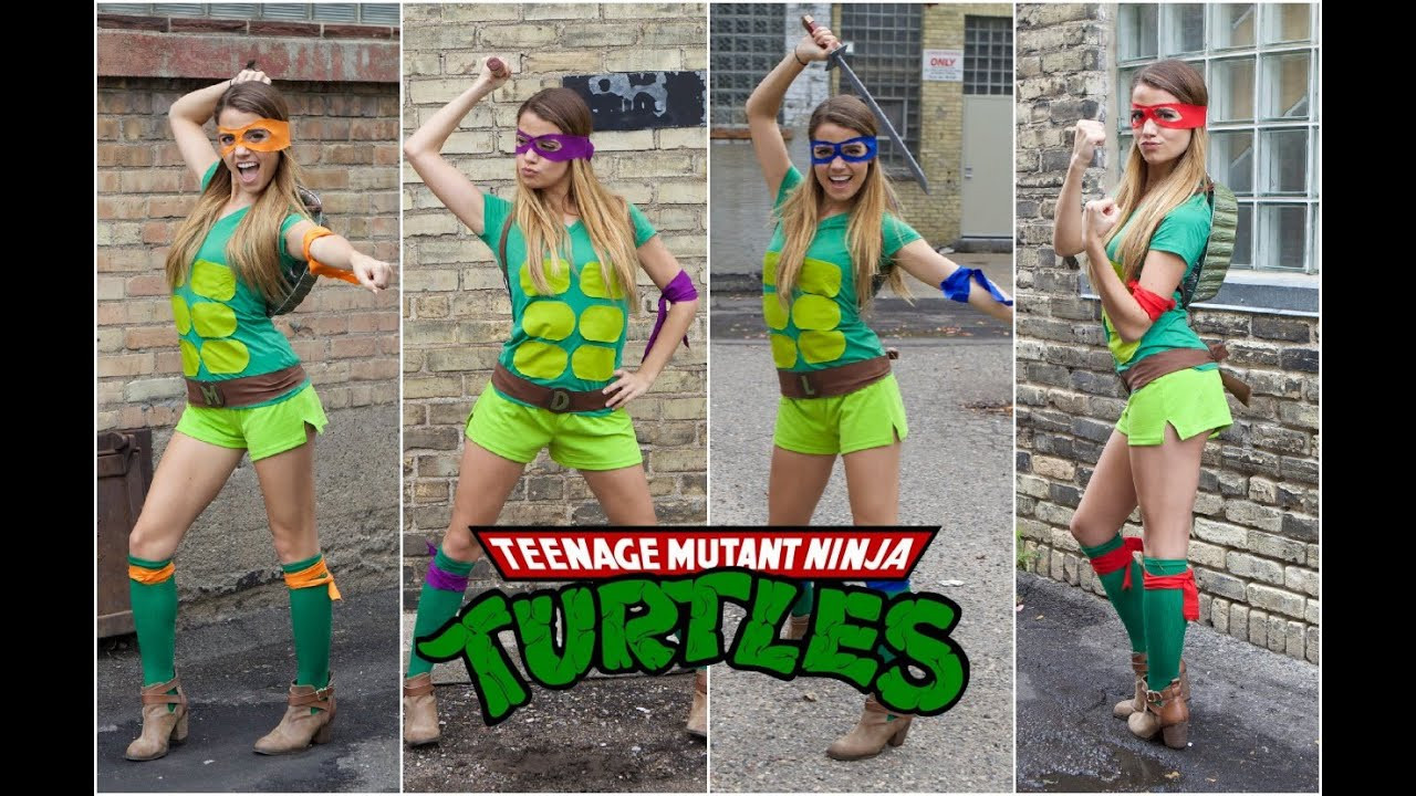 DIY Teenage Mutant Ninja Turtle Costumes
 Teenage Mutant Ninja Turtle DIY Halloween Costume