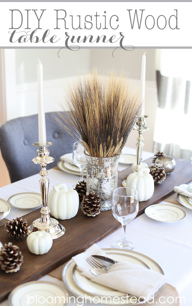 DIY Thanksgiving Table Decor
 15 Amazing DIY Thanksgiving Table Decor Ideas To Get You