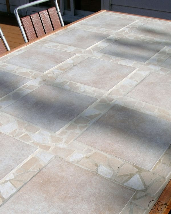 DIY Tile Table Top Outdoor
 Remodelaholic