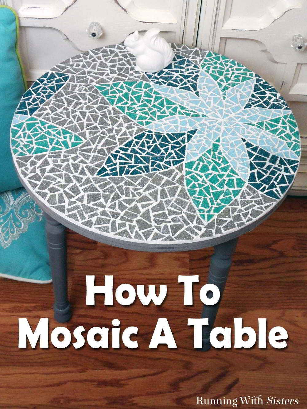 DIY Tile Table Top Outdoor
 How To Mosaic A Table