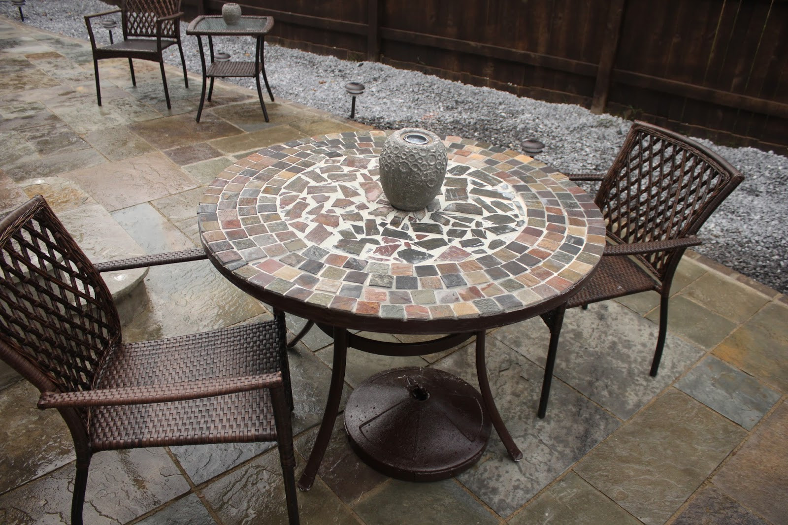 DIY Tile Table Top Outdoor
 DIY Stone Table – Beaute J adore
