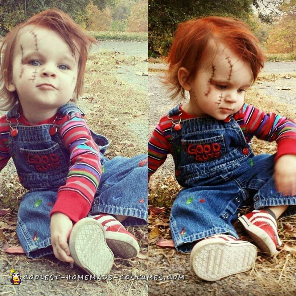 DIY Toddler Costume
 DIY Toddler Chucky Costume He will kill you With Cuteness