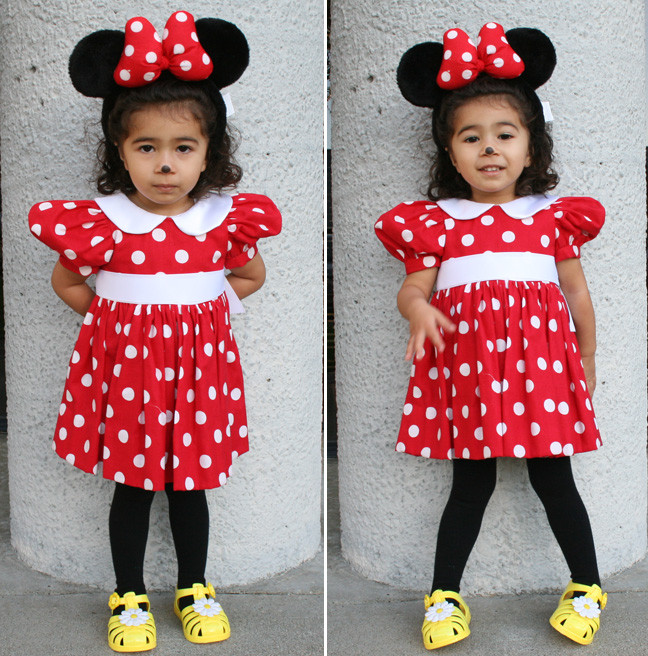 DIY Toddler Minnie Mouse Costume
 Minnie Mouse Dress Toddler Diy DIY Unixcode