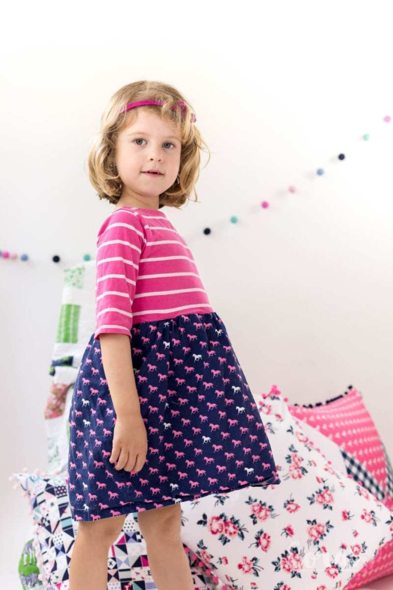 DIY Toddler T Shirt Dress
 DIY T shirt Dress Tutorial How to add a skirt to a shirt