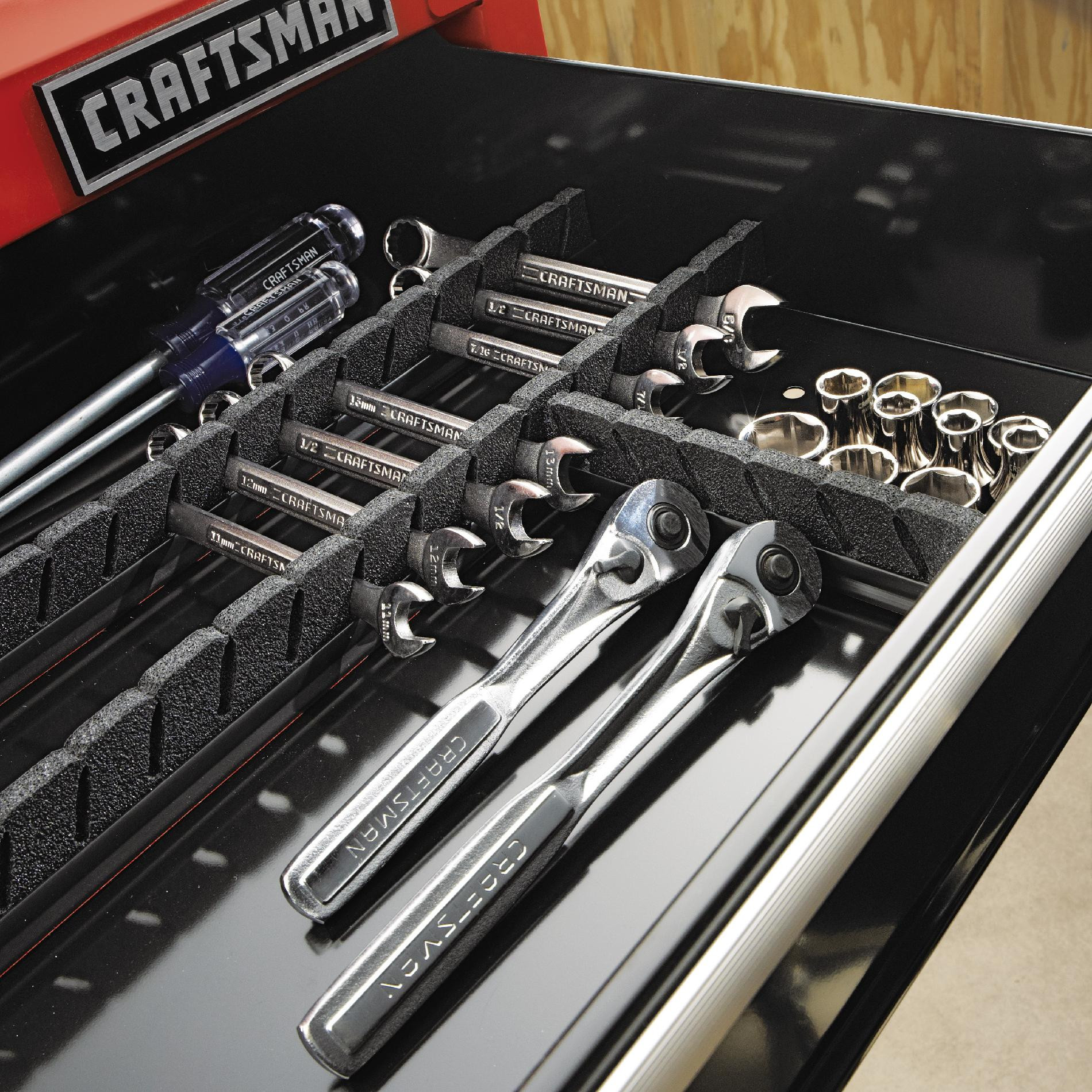 DIY Tool Chest Organizer
 Tool Box Drawer Dividers Craftsman Small Tools Chest